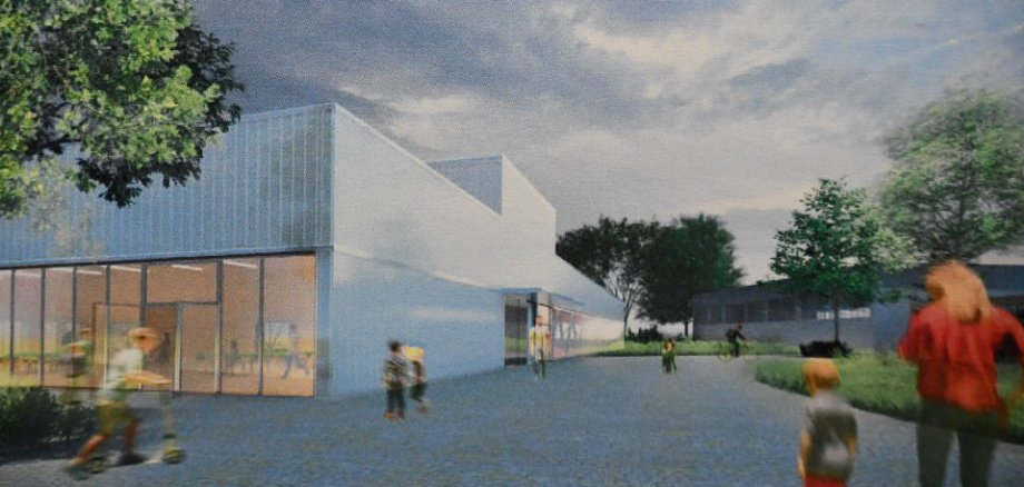 Vorentwurf Neubau Sporthalle