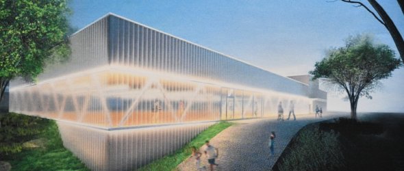 Entwurf Neubau Sporthalle