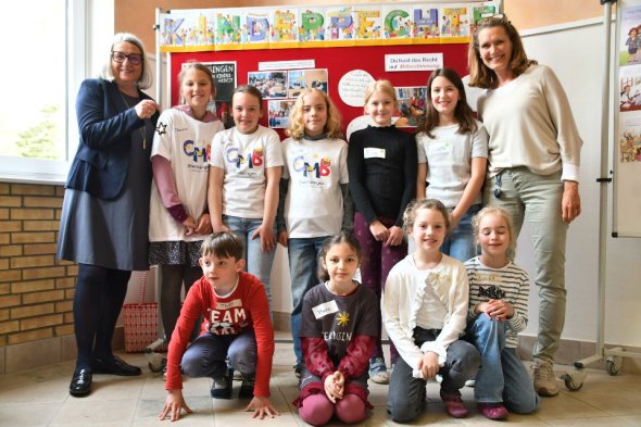 Europatag Parkschule mit Bildungsministerin Europatag Parkschule mit Bildungsministerin
