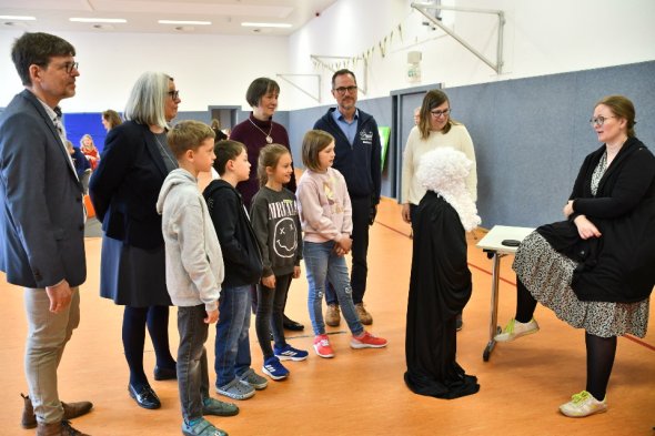 Europatag Parkschule mit Bildungsministerin Europatag Parkschule mit Bildungsministerin