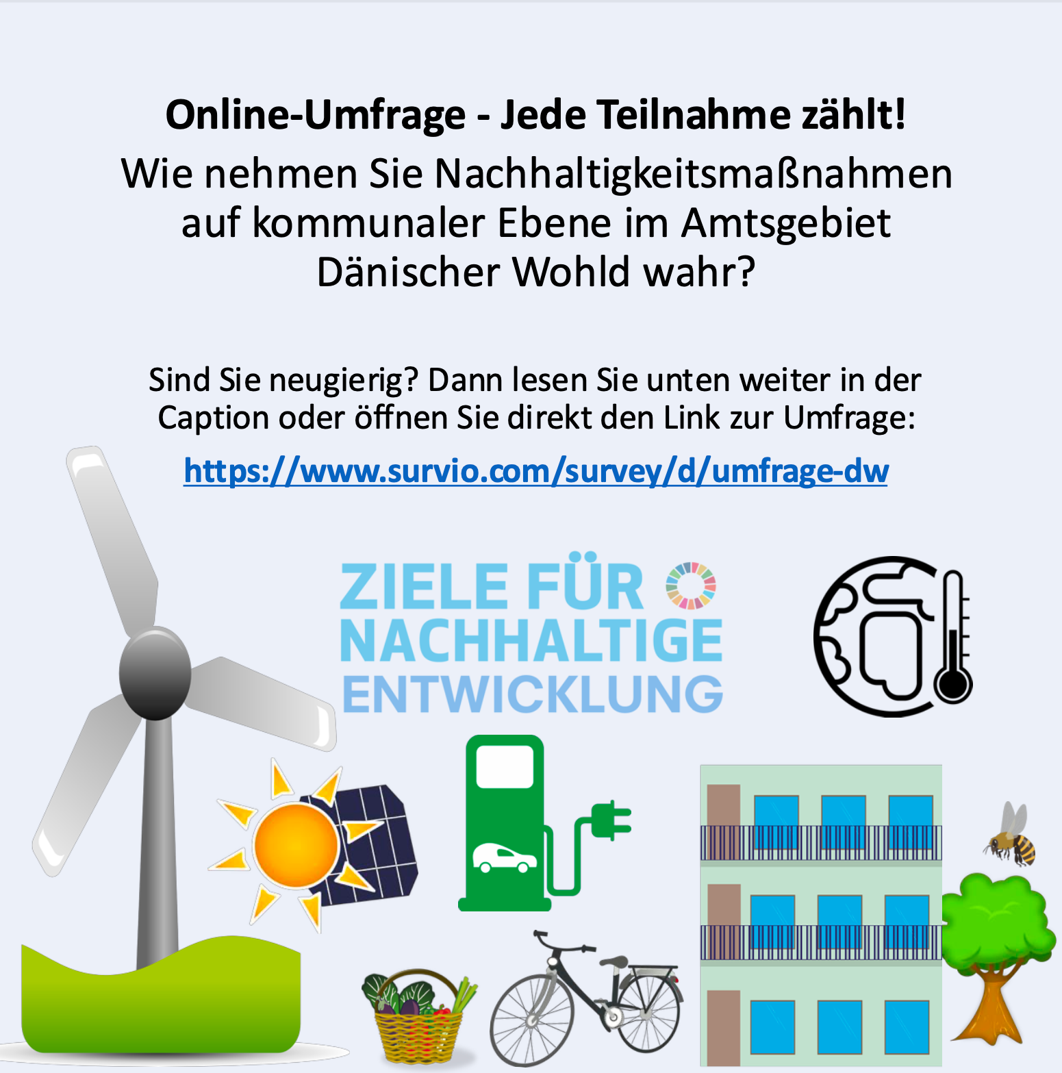 Online-Umfrage Nachhaltigkeit