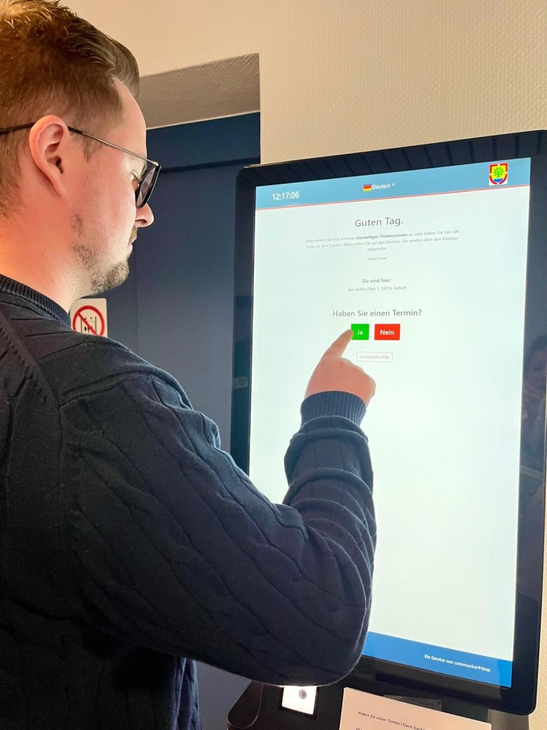 Check-In-Terminal Amt Dänischer Wohld