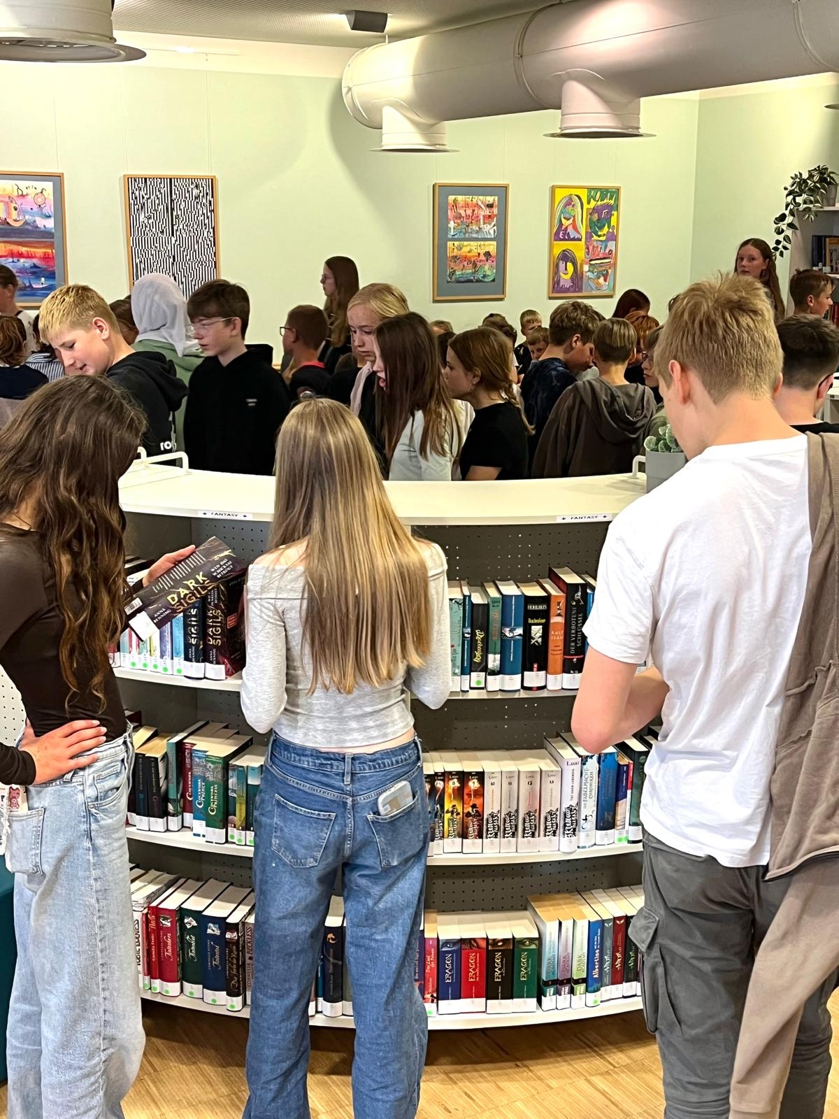 Neue Schulbücherei Isarnwohld-Schule Gettorf