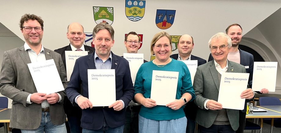 Demokratiepreis für die Bürgermeister