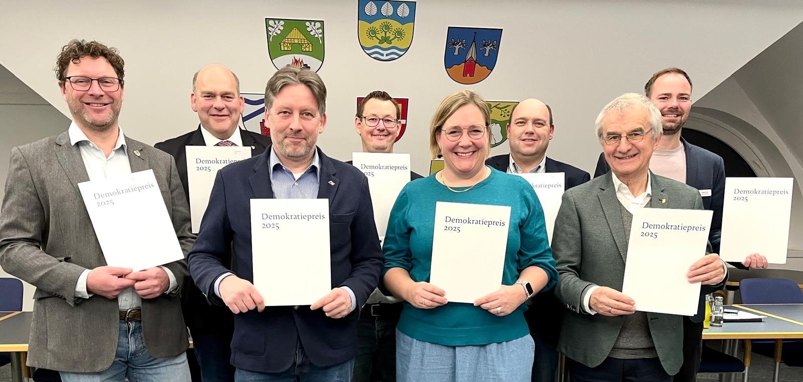 Demokratiepreis für die Bürgermeister