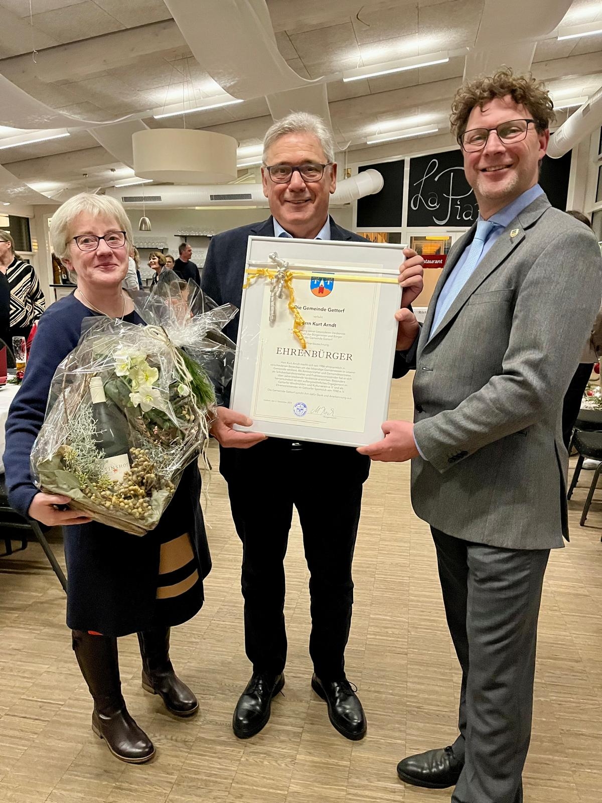 Ehrenbürger Kurt Arndt Ehrenbürger Kurt Arndt