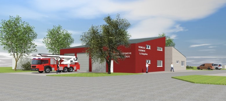 Neubau Feuerwehrgerätehaus Großkönigsförde
