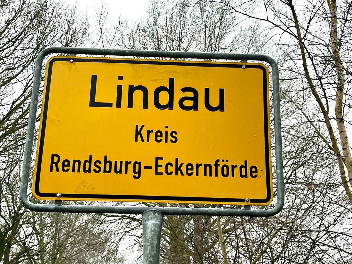 Gemeinde Lindau Ortsschild