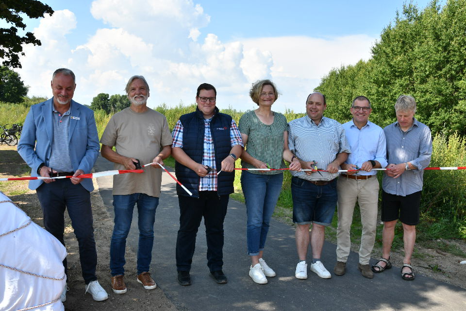 Offizielle Eröffnung Radweg Bornstein
