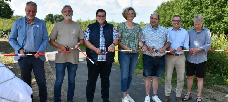 Offizielle Eröffnung Radweg Bornstein