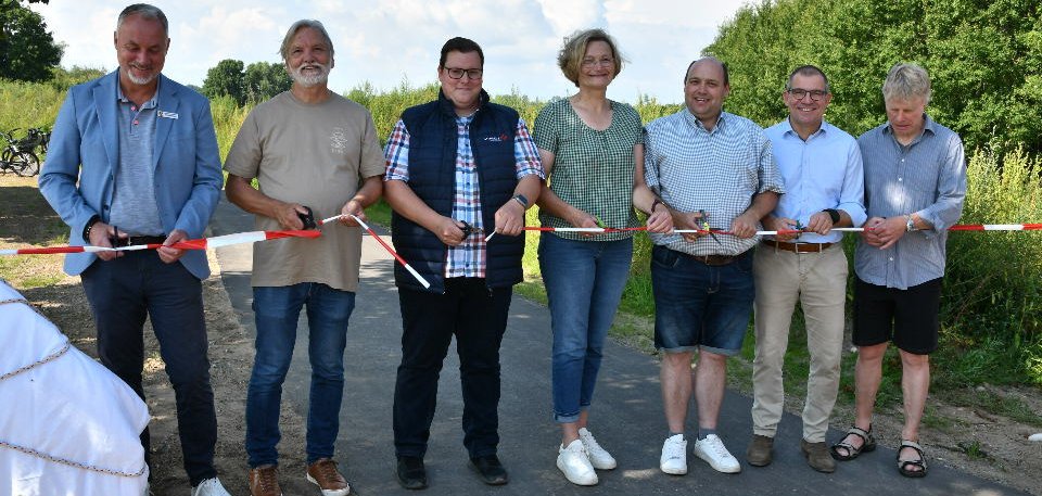 Offizielle Eröffnung Radweg Bornstein
