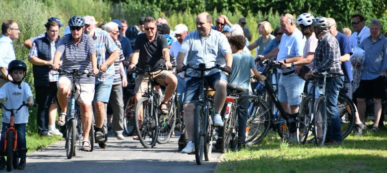 Neuer Radweg in Bornstein