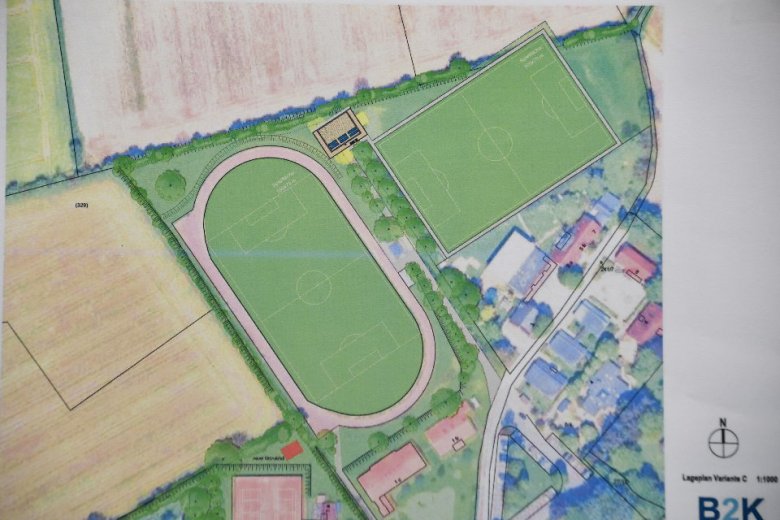 Sportanlagen Osdorf Plan