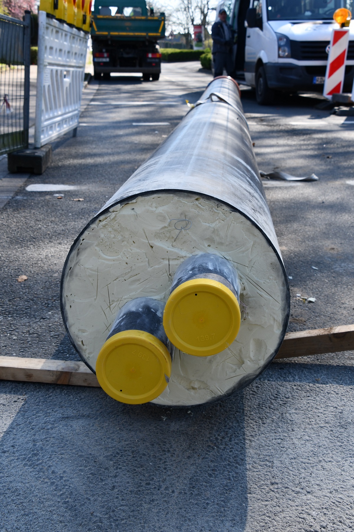 Leitungsrohr Wärmenetz Leitungsrohr Wärmenetz