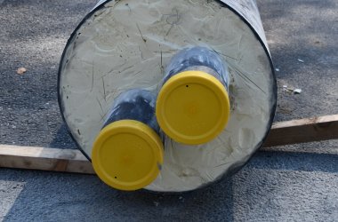 Leitungsrohr Wärmenetz