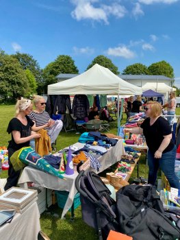 Dorf-Flohmarkt in Blickstedt