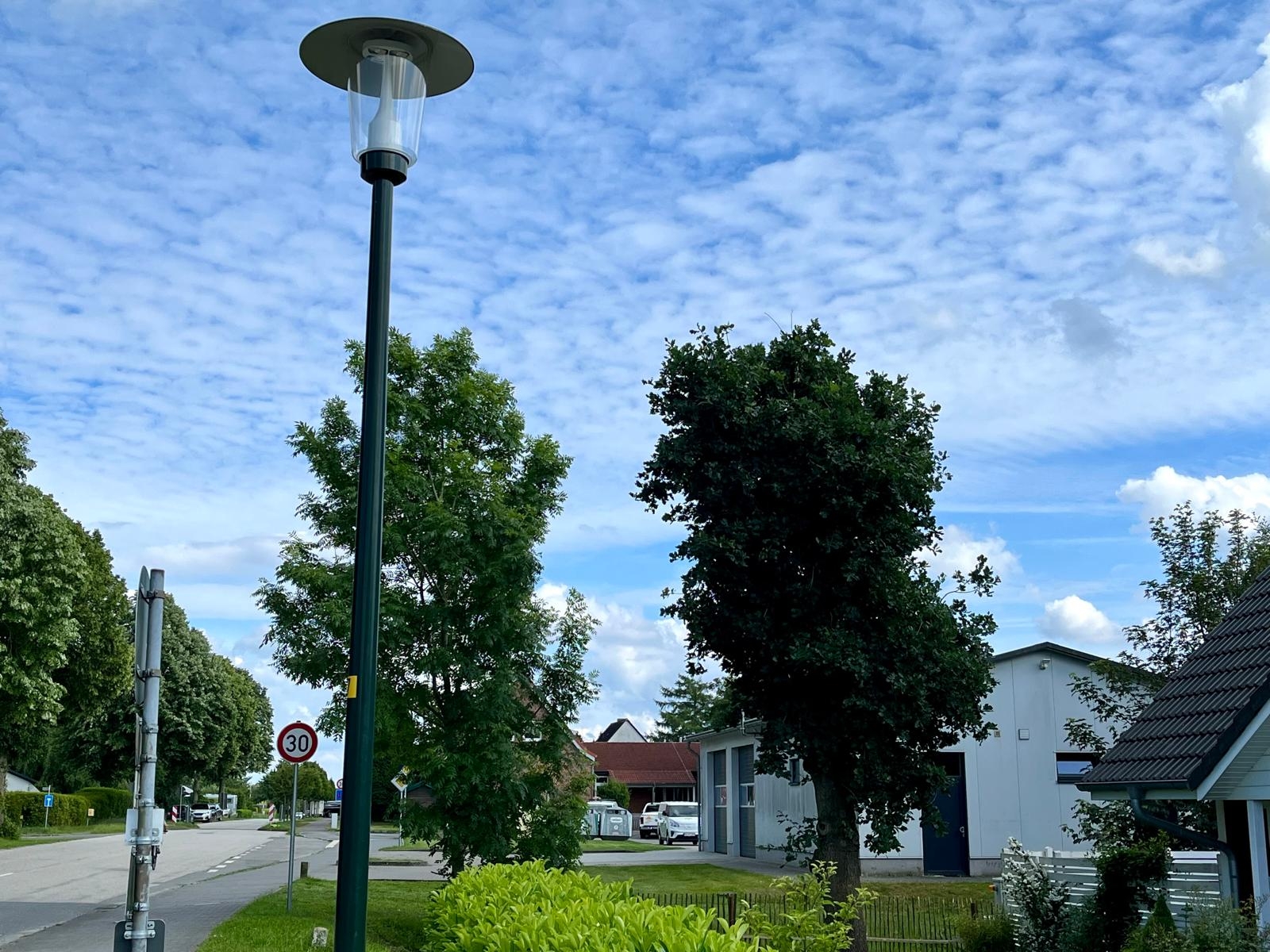 Straßenbeleuchtung Tüttendorf