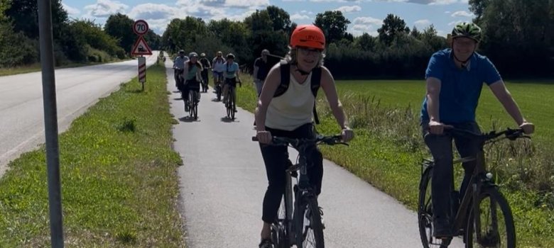 Staatssekretärin Henckel Radweg Blickstedt