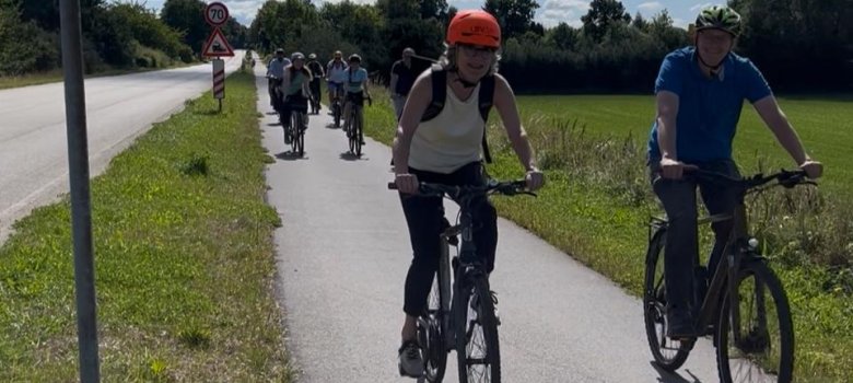 Staatssekretärin Henckel Radweg Blickstedt