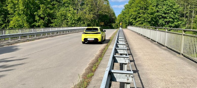 Brücke über B76 Wulfshagen Brücke über B76 Wulfshagen